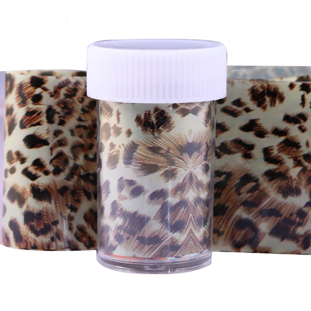 Design Nail Art Foil Stickers Transfer Decal Tips Manicure F811