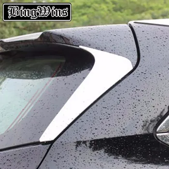 

FOR Toyota Highlander ABS CHROME SIDE DOOR REAR VIEW WINDOW SPOILER COVER TRIM Rear door window both sides decoration covers