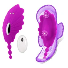 Perineum Massage Butterfly Vibrator Vagina Pussy Stimulator Remote Vibrating Panties Erotic Sex Toys For Woman Masturbator