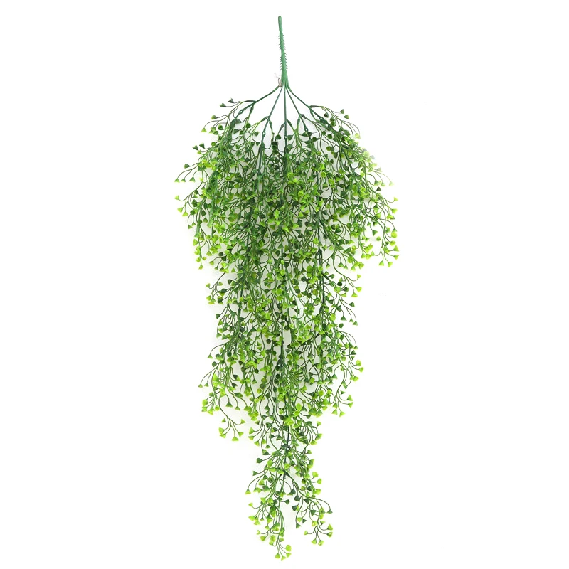80 см Моделирование искусственных цветов лоза висячая гирлянда растение зеленые листья Свадебные украшения для дома и сада Прямая поставка