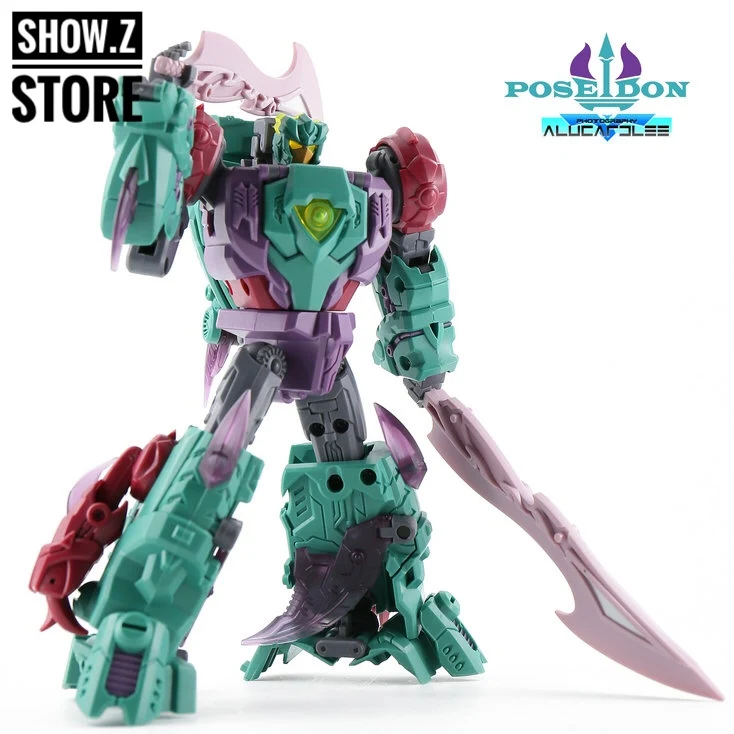 

[Show.Z Store] TFC Poseidon P-02 Cyberjaw Transformation Action Figure