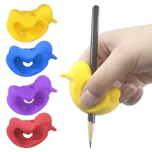 Птица Форма обучения партнер детей студентов канцелярские принадлежности карандаш Холдинг практическое устройство для коррекции ручка Postures Grip