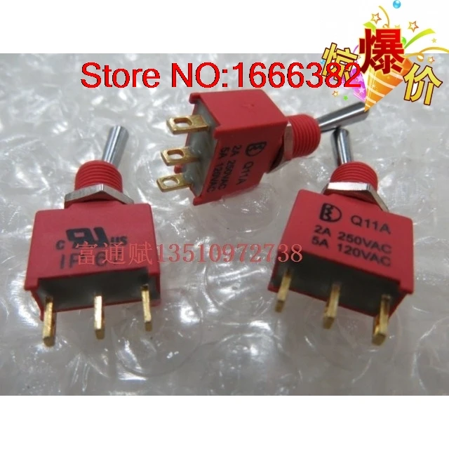 Import l button reset switch unilateral 3 feet Q11A waterproof type | Электроника