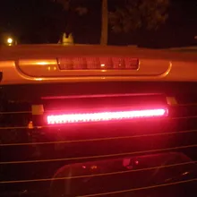 12 В Универсальный Авто 24/32/40 красный светодиодный прямые Тип высокая гора тормозной задний фонарь безопасности светильник легко установить обоих концах регулируемый