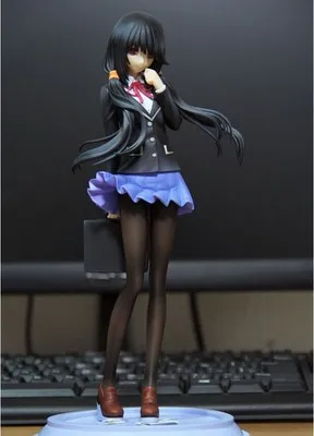 

Date A Live Princess Tohka Yatogami with uniform PVC sexy PVC Action Figure Model Toys Anime Collection Gift, 16cm