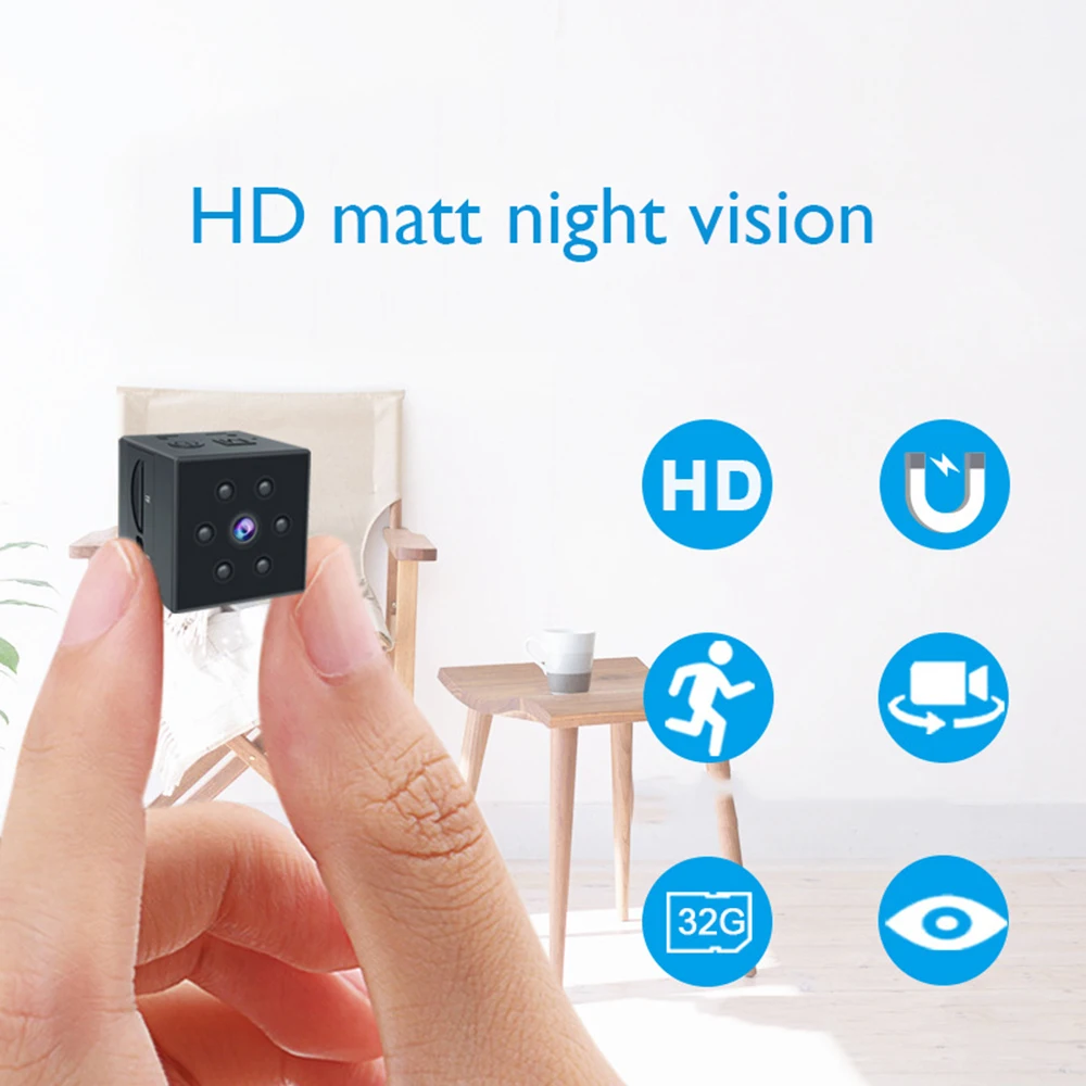 

MD23 Infrared Night Vision Mini Camera Motion Detection Sport Camcorder Camera hometic probe IP mini wifi camera