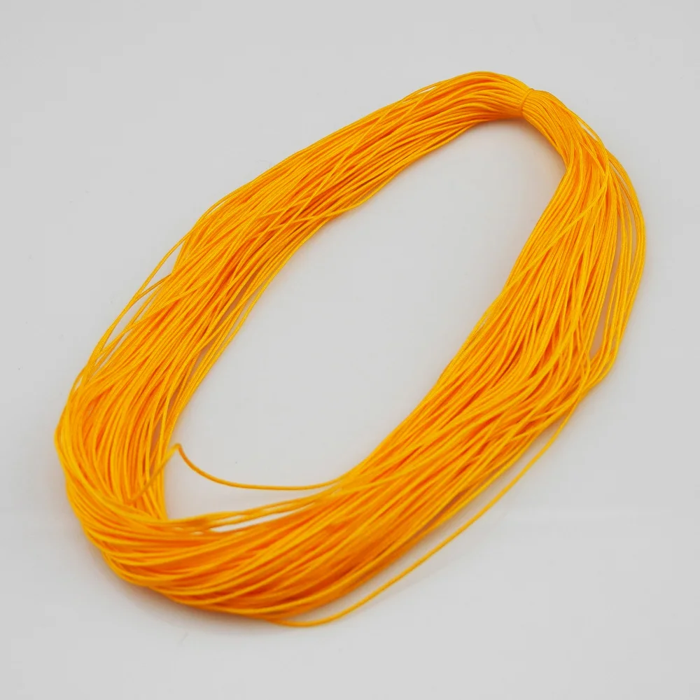 0,5 мм нейлоновый шнур нить китайский узел макраме шнур браслет плетеный шнур DIY кисточки вышивка бисером нить-30 м