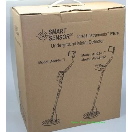 Новое поступление умный датчик металлоискатель AR924+ подземный золотоискатель Охотник за сокровищами