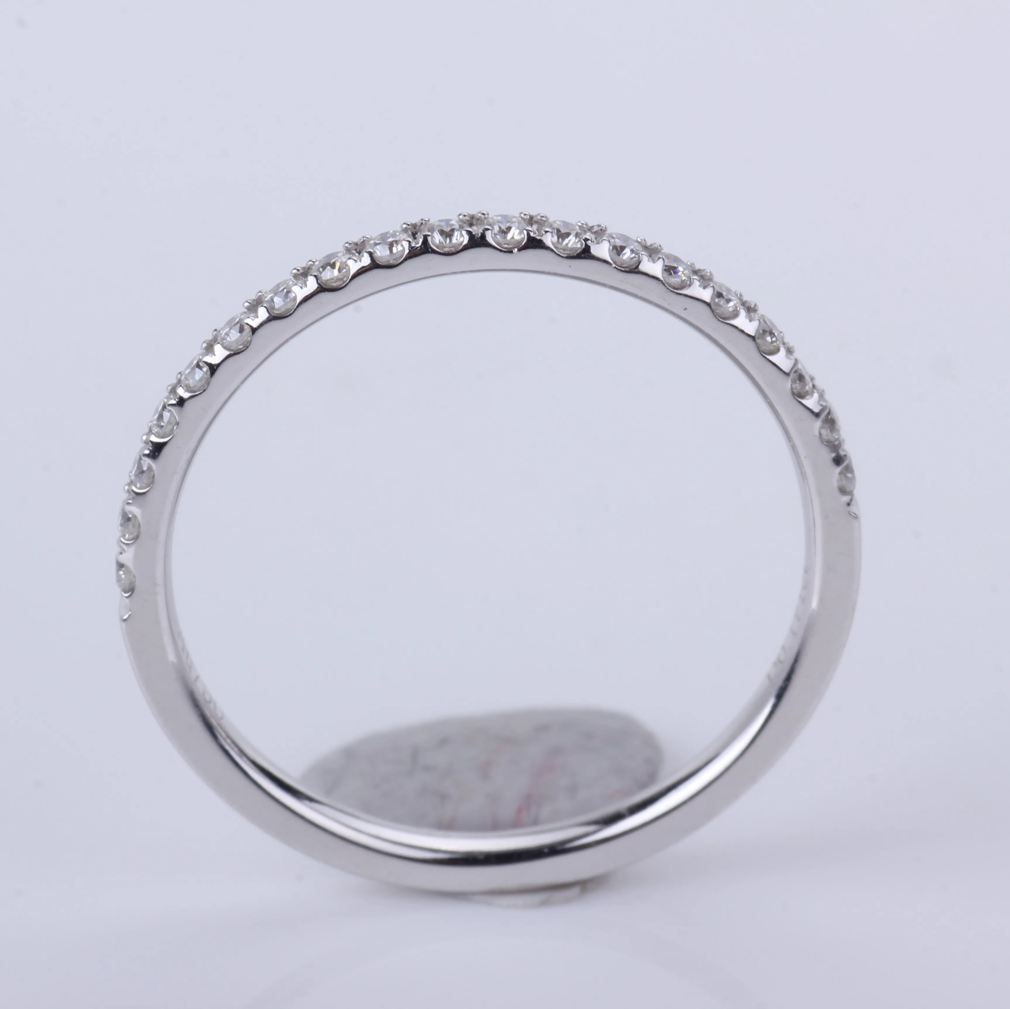 Женское Обручальное кольцо с бриллиантом moissanite белое золото 14 к обручальное