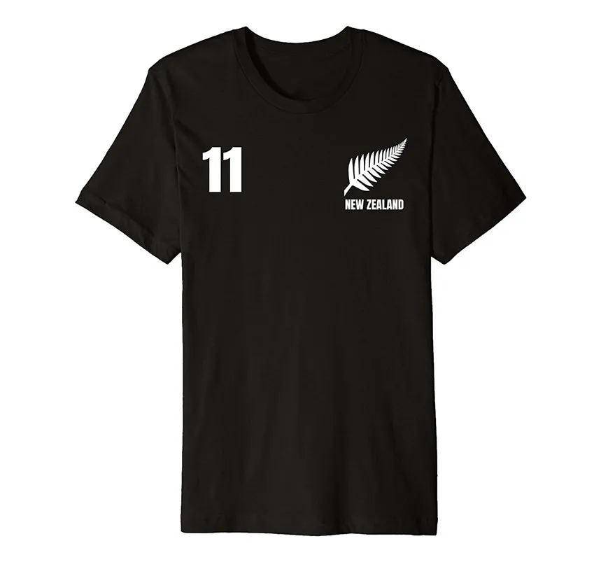 Zealand Rugbies Толстовка для футболиста футболка модные футболки Slim Fit с круглым вырезом мужские брендовые футболки из 100% хлопка с принтом