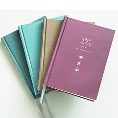 365 day plan daily planner diary hardcover notebook paper 224p