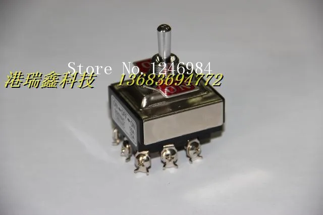 [SA] переключатель с тремя ножками большой рычажный 708 2 A3 Taiwan Deli Wei Dailywell M12 10