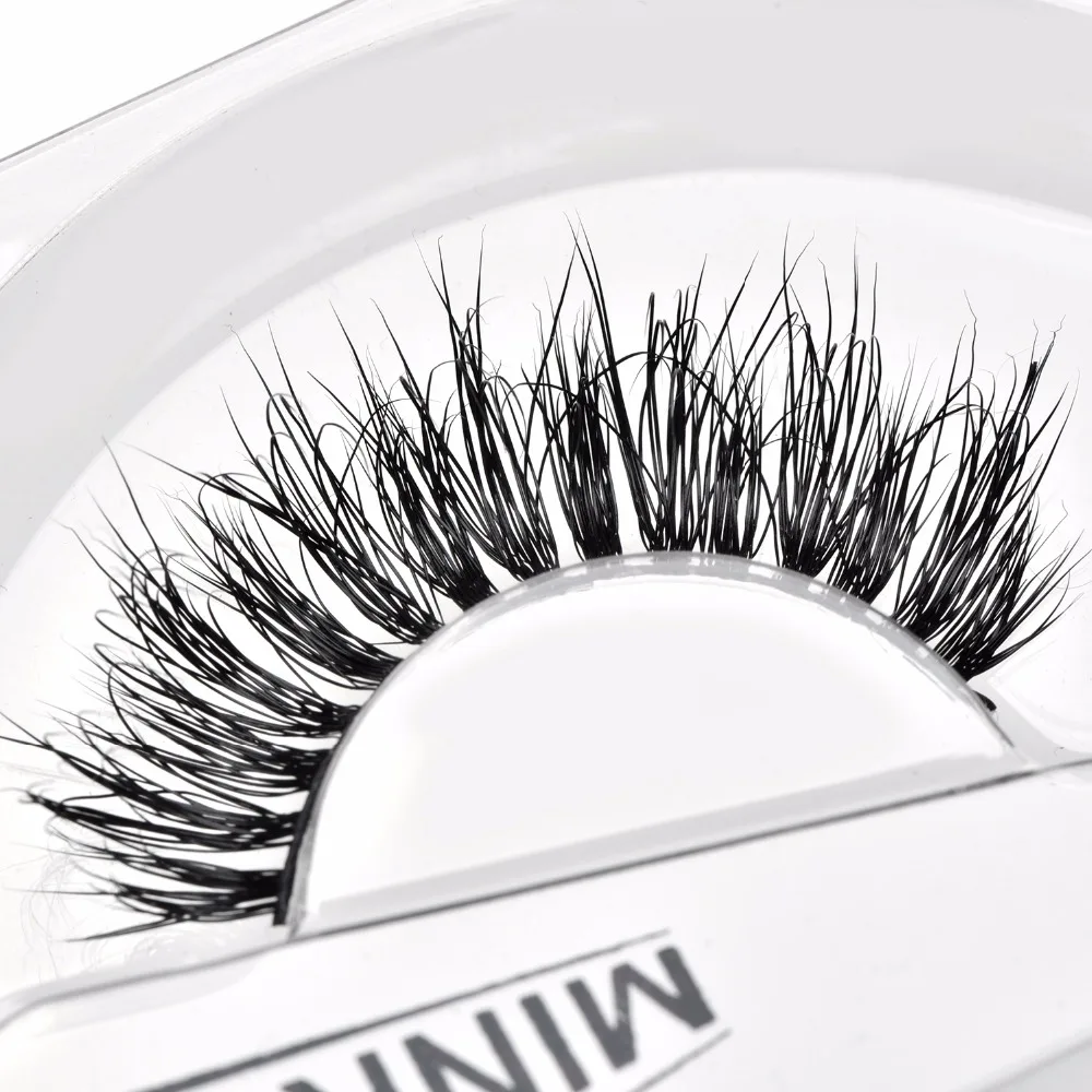 

Volume 3D Mink Eyelash Daily Look Fur False Eyelashes Eye Makeup Tool Black Eyelash Extension L08
