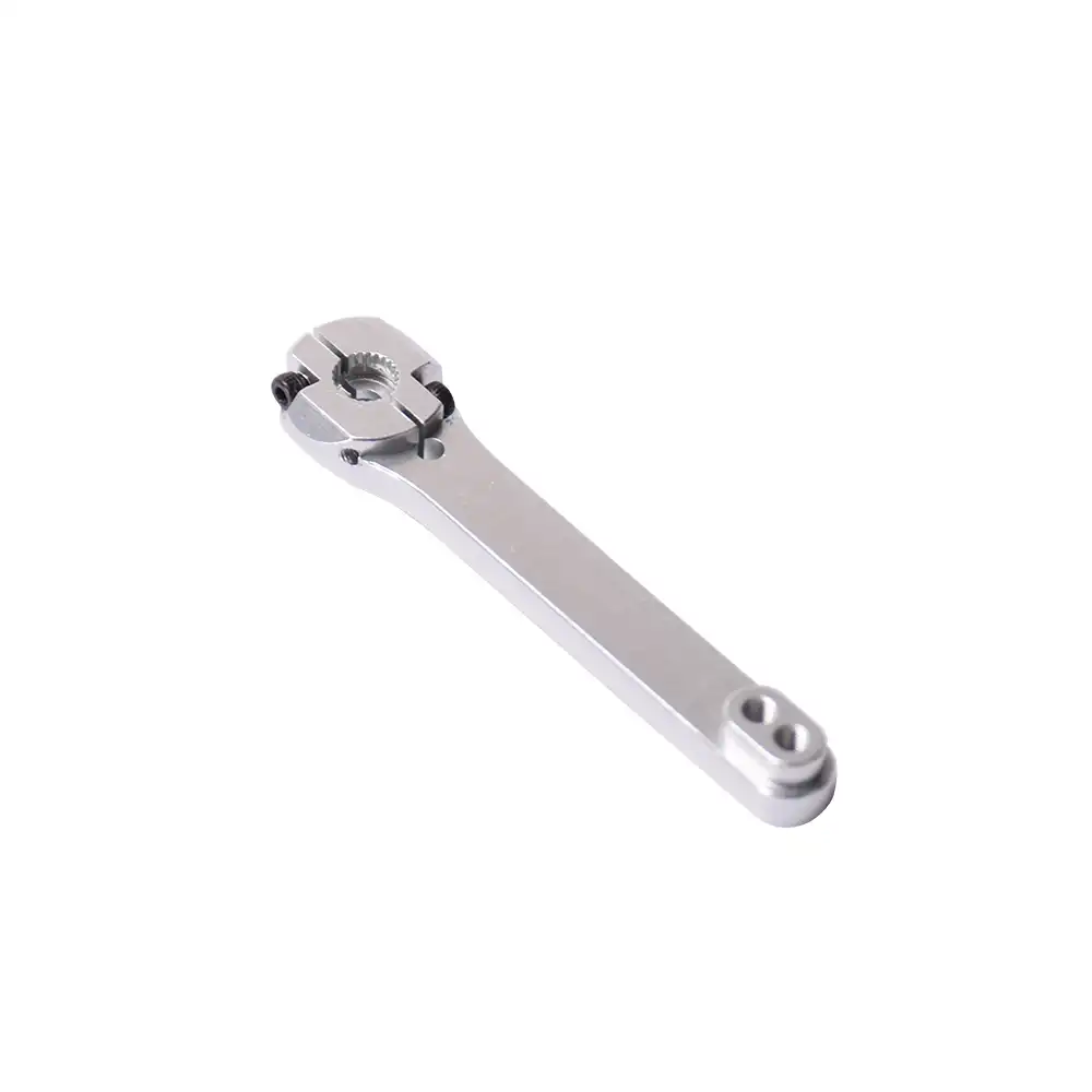 50mm Cnc Machine Alloy Double Servo Horn Arm Futaba Savox Towerpro Etc 25t Toys Hobbies Other Rc Control Line