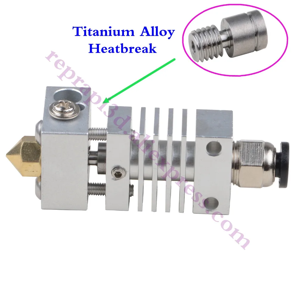 Микро Швейцарский клонированный Металлический Набор Hotend/300C гибкий дружелюбный