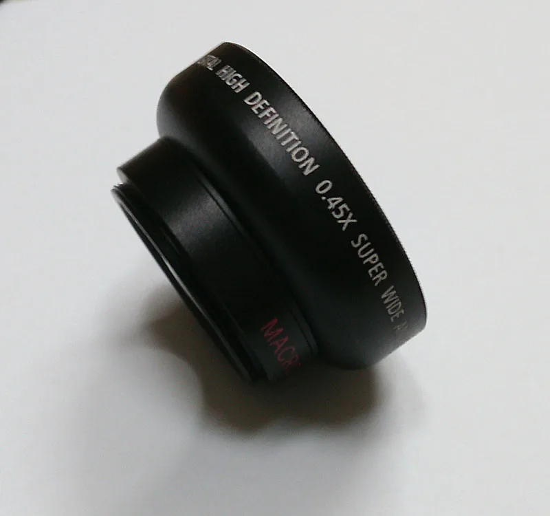 Objectif Grand Angle 0 45x Af 37mm Macro Pour Sony Hdr Xr500v