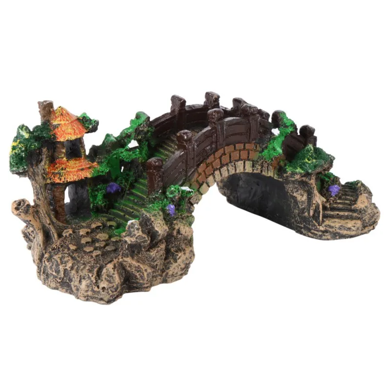 Buy Decoration Ornaments Aquarium Fish Tank Bridge