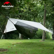 Naturehike Сверхлегкий Открытый гамак висит палатка с сеткой Спящая палатка кровать 1 человека, всего 1,5 кг 2 Цвет