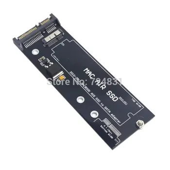 

Xiwai 12+6pin SSD HDD to SATA 22Pin Hard Disk Cartridge Drive PCBA for 2010 2011 Air A1369 A1370 SSD