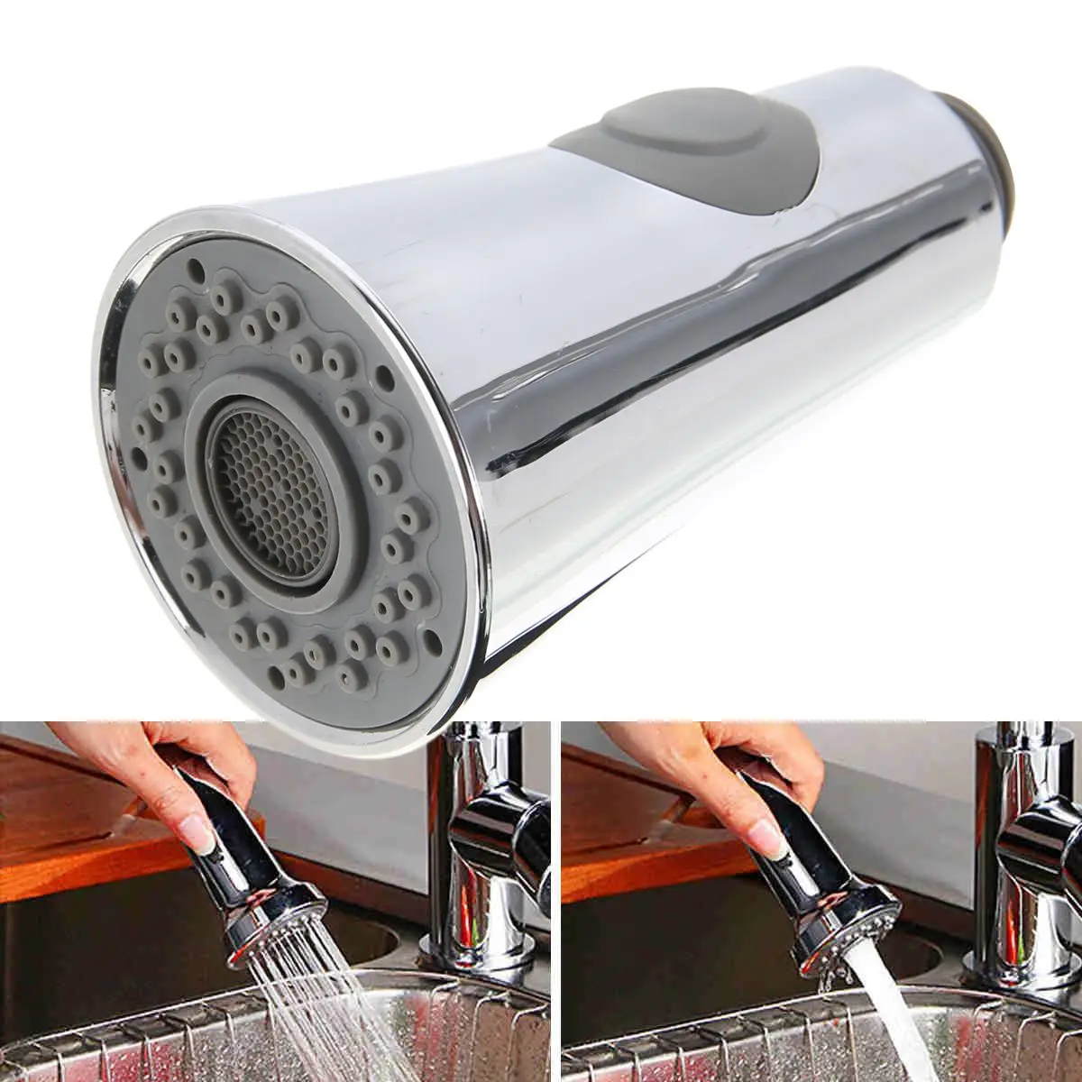 New ABS Spray Head Kitchen Sink Faucet Pull Down Spray Shower Head  Replacement Mayitr Kitchen Accessories