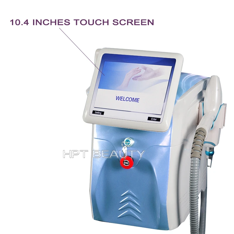 

3 In 1 OPT IPL Yag Laser Beauty Machine Hair Removal Tattoo Removal E-light Skin Rejuvenation Facial Device For Salon