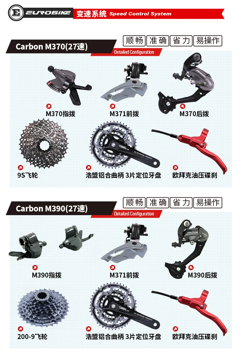 Sale New brand Carbon Fibre 27/30 speed Oil disc brake reversal air fork mountain bike outdoor downhill bicicleta MTB bicycle 15