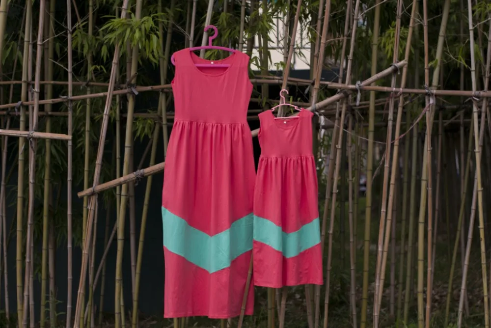 New Fashion Children Frocks Designs Chevron Summer Holiday