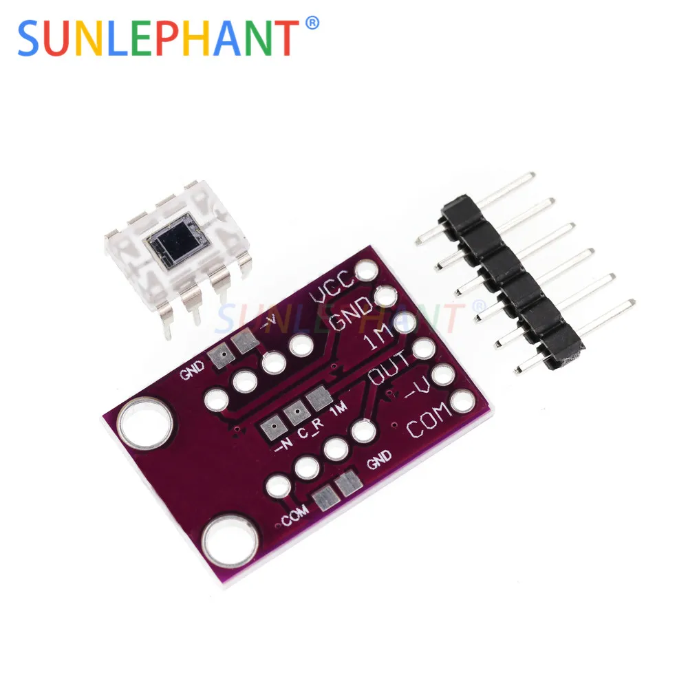 

OPT101 Analog Light Sensor Module Light Intensity Module Monolithic Photodiode The OPT101 is a monolithic photodiode