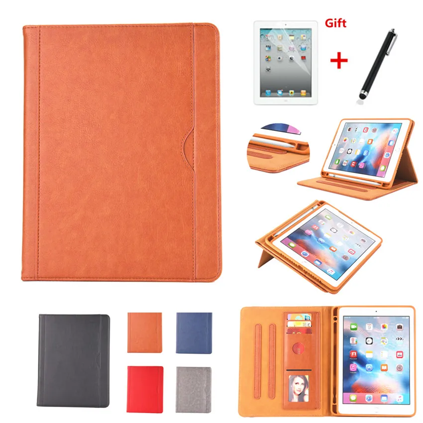 

Case For iPad 9.7 inch 6th Generation 2018 2017 A1822 Cover With Pencil Holder For iPad Air 1 2 for iPad Pro 9.7 Funda Shell