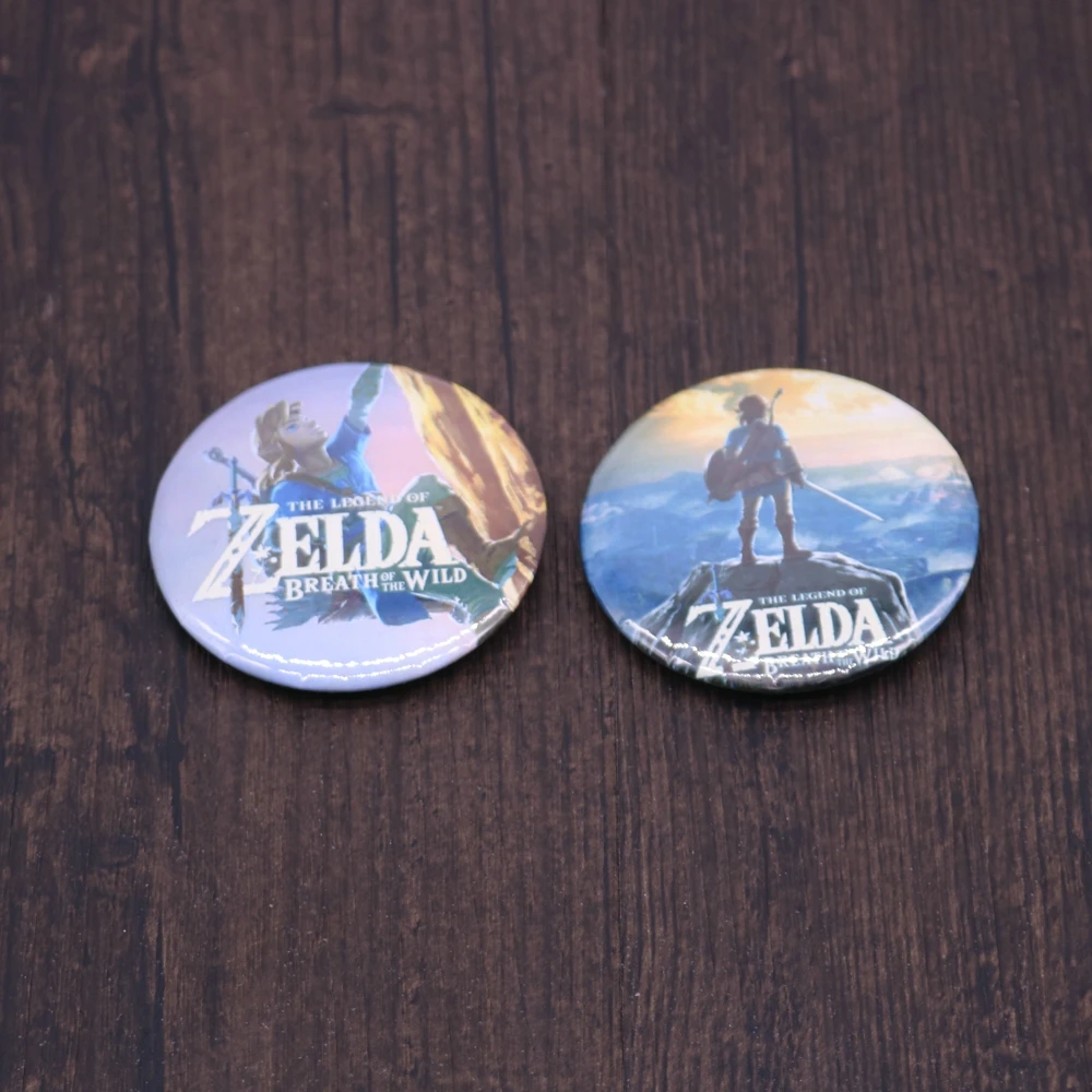 The Legend of Zelda: Breath of the Wild Logo Pin Brooches