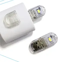 2 светодиодный полосы мини-лампа с USB Светодиодная лампа для чтения светодиодные фонарики Кемпинг лампа дневного света для ПК и ноутбуки