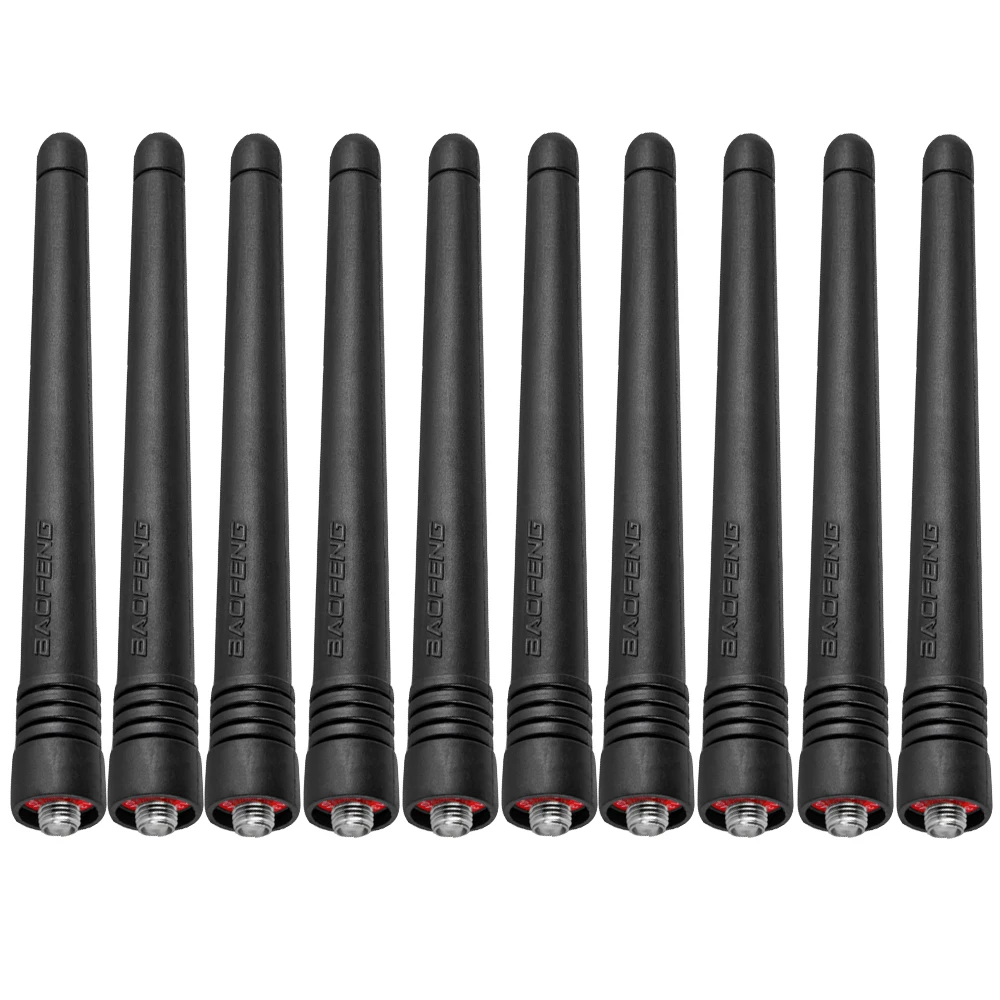 10 шт. Baofeng UV 5R короткая антенна SMA-Female для UV-5R UV-5RA F8 + UV-5RE аксессуары рации |