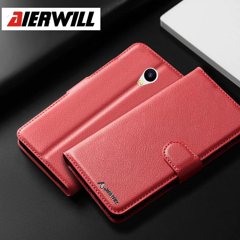 Aierwill Стенд Бумажник кожаный чехлы для meizu S6 антидетонационных флип чехол Кожаные