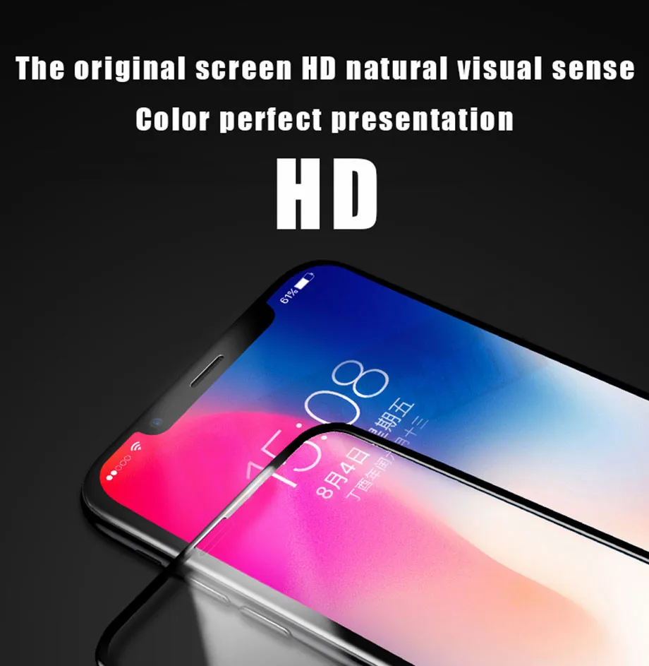 8-PC-For iPhone 6 6s Tempered Glass
