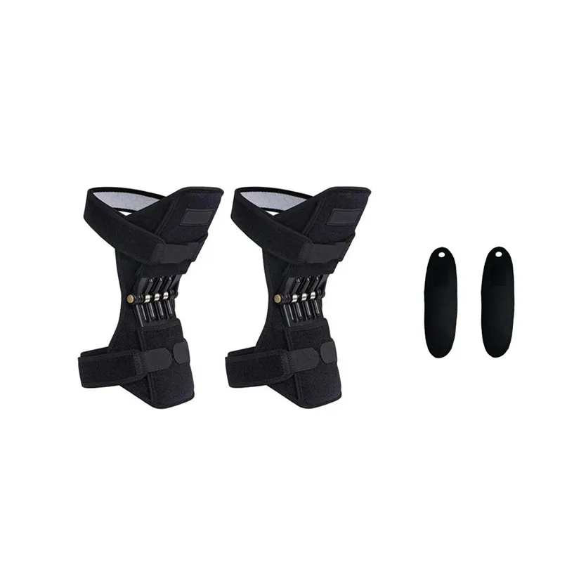 

Joint Support Knee Pads Powerful Rebound Spring Force with Self-heating Wristband Wrist Support Bracers #2u12