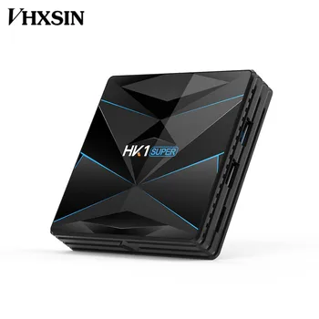 

VHXSIN 50PCS/LOT HK1 Super Android 9.0 TV Box RK3318 2G/16G 4GB 32G 64 128GB 2.4G/5G