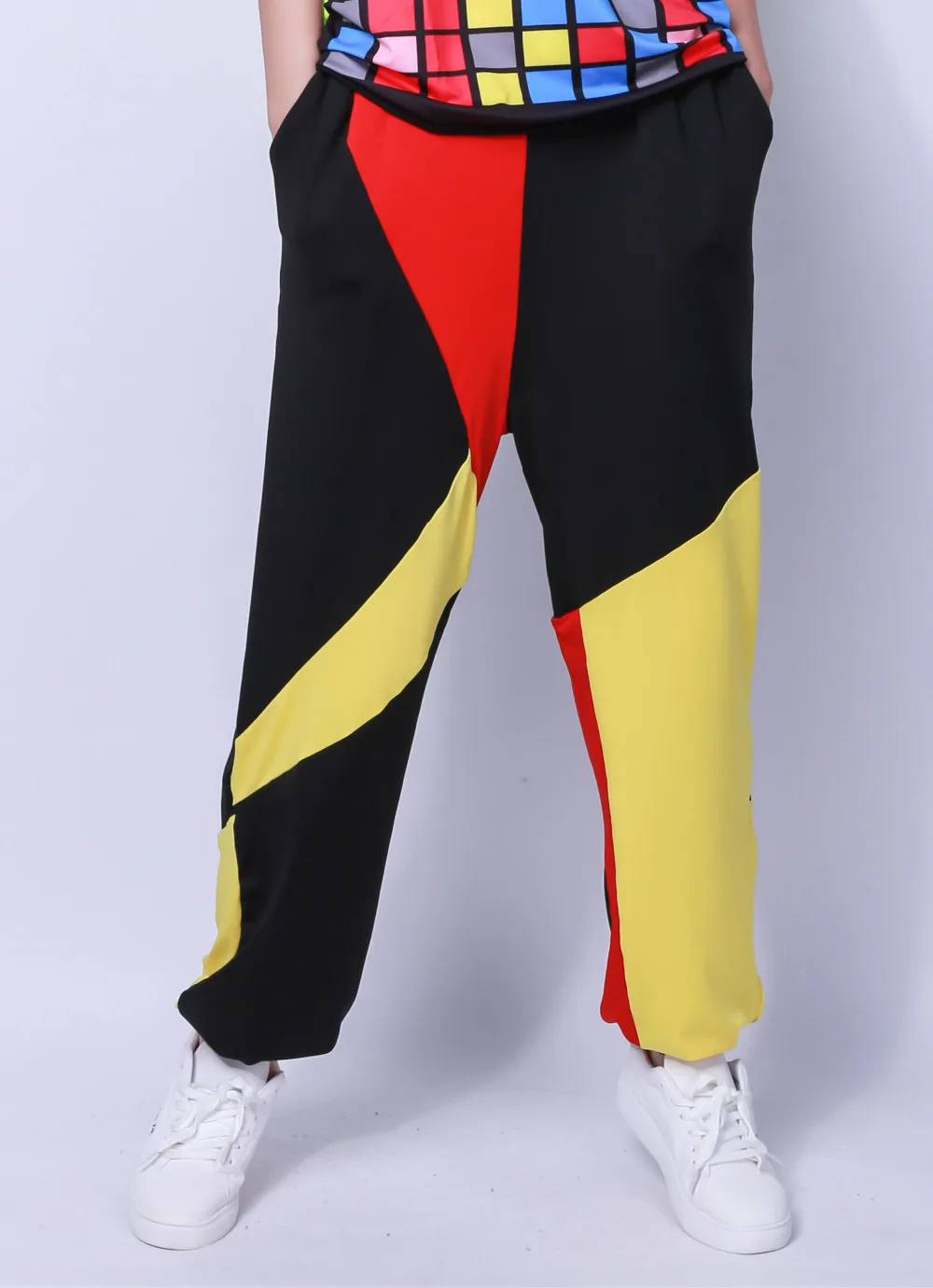 Kids Adult Brand Spring Summer Sweatpants Costumes Wear thin Yellow Red ...
