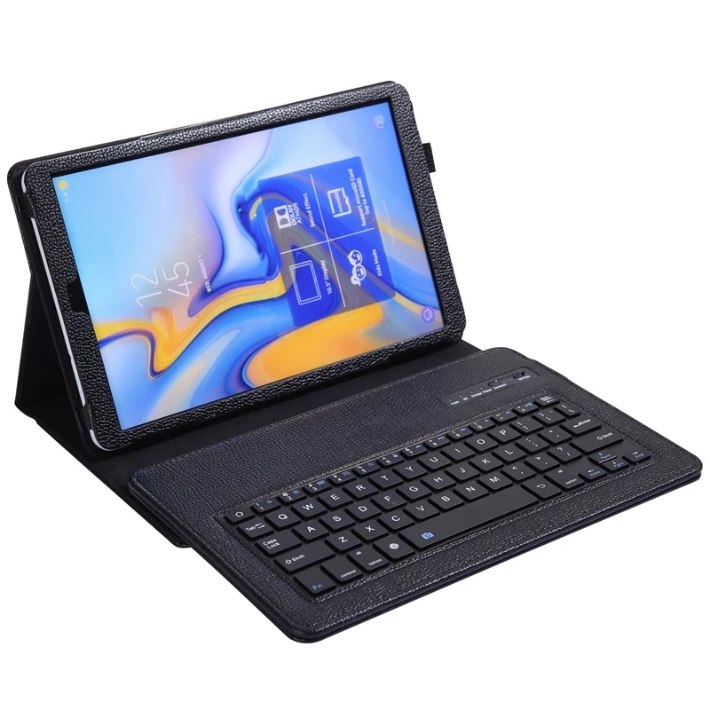 Чехол с клавиатурой Lychee для Samsung Galaxy Tab A 10,5 модель Sm-T590/T595/T597, тонкая легкая подставка со съемным корпусом