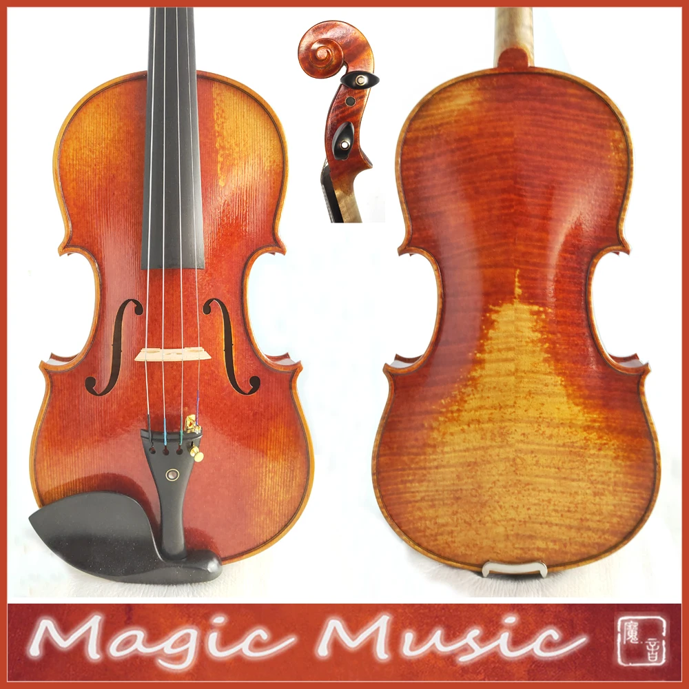

Master Violin! An Excellent Bench Made MASTER Violin 4/4 lab. Han Luthiery 2010 #2118, with European Wood