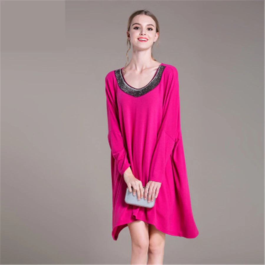 ФОТО Women Maternity Dress Clothes Plus Size Vestido Fashion Pink Solid Cotton Elegant Women Pregnant Dress Long Sleeve 70R0137