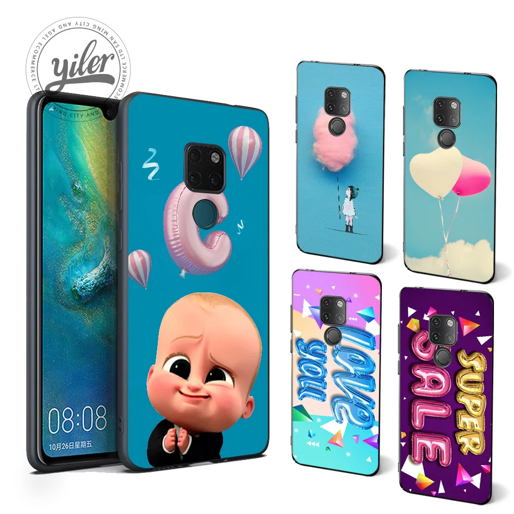 

Baby Boss Balloon For Huawei Mate 20 Case for Mate 20 Pro lite Mate 10 10 Pro 10 lite 9 Cases for Honor 7X 8X 9 8 9 lite 10 Case