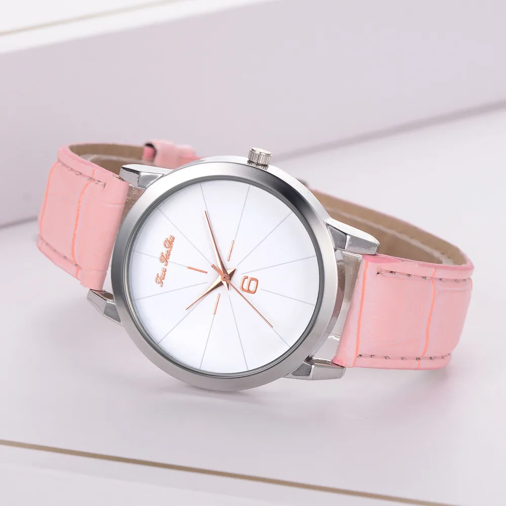 2019 новые Reloj de dama модные женские часы с простым принтом повседневные Кварцевые