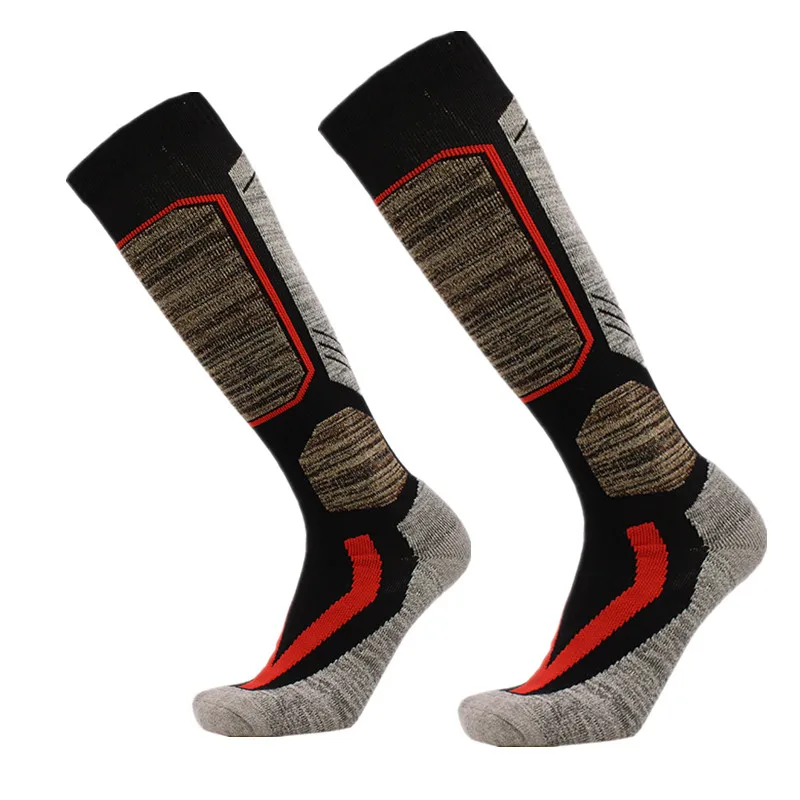 

High Quality Men Women Ski Socks Men Winter Outdoor Sport Socks Snowboarding Hiking Skiing Socks Warm Thicker Cotton Thermosocks