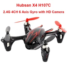 LeadingStar RC Mini Drone With Camera X4 H107C 2.4G 4CH 6 Axis Gyro Dron Brushless Motor Helicopter with HD Camera Toys