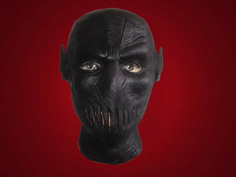 Zoom Black 1 шт. кинематографическая тематика маска светящаяся маска вспышка зум гарнитура DC супергерой латексная маска - Цвет: Zoom Black