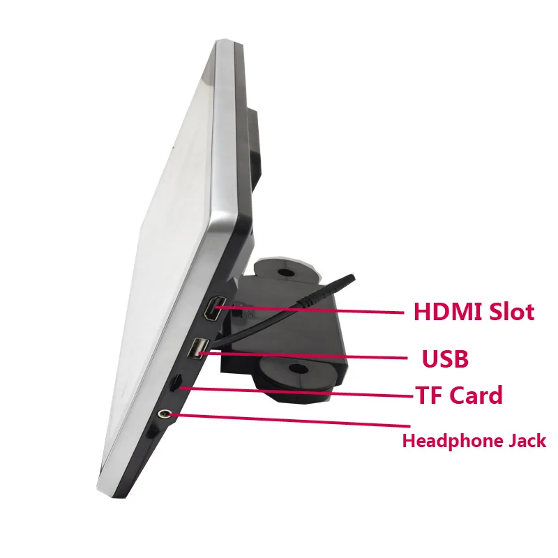 Caroad 11,6 дюймов Автомобильный подголовник монитор MP5 плеер сенсорная кнопка ips экран HD 1080P видео/USB/SD/IR/FM передатчик/HDMI/динамик
