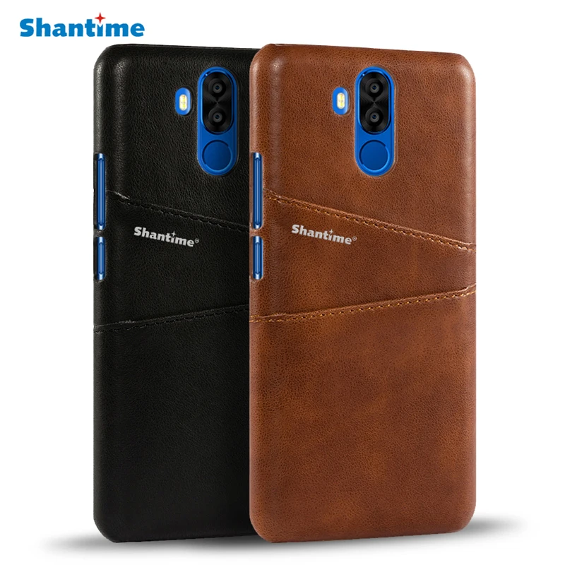 

Luxury Vintage Pu Leather Case For Oukitel K6 Case Cover Business Phone Bag Case For Oukitel K6 Wallet Card Slots Case