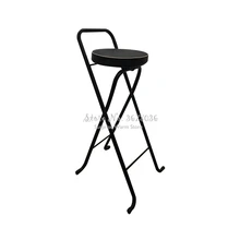 Железный барный стул табурет бар табурет де Бар Салон Красоты Мебель Dotomy Сверхлегкий складной рыболовный стул открытый складной