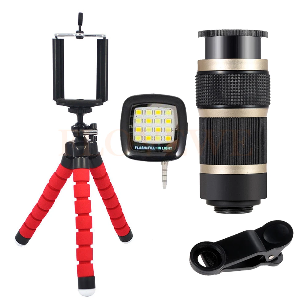 8X Telescopic lenses Mobile Tripod Phone Lens 8X Zoom Telephoto Lentes