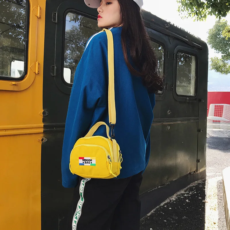 MENGHUO Small Shoulder Bags Female Solid Zipper Luxury Women Designer Flap Mini Nylon Summer Beach Crossbody Bag Sac A Main 2018 (4)